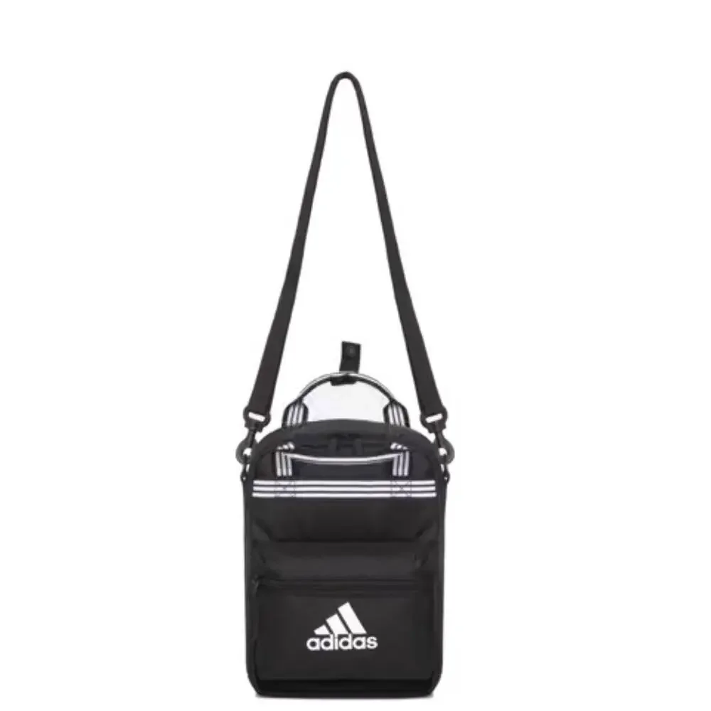 Adidas Insulated Black Squad Lunch Box - Excellent Condition Black & White